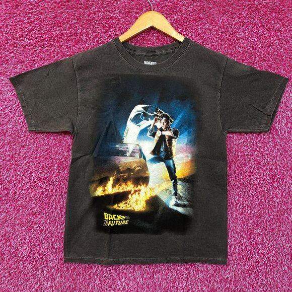 Back To The Future Out Of Time Poster Promo Vintage Style T-Shirt Medium - Picture 1 of 4